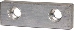 1 Pair Gibraltar Soft Aluminum Vise Jaws, Flat/No Step, 1/2″ Thick x 3″ Wide