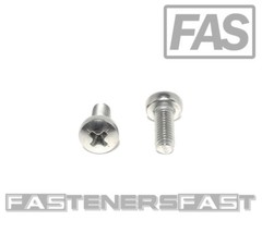 (25) M5-0.8 x12 Stainless Steel Phillips Pan Head Machine Screw DIN7985 A2 M5x12