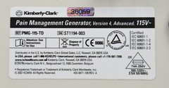 Kimberly-Clark Pain Management Generator PMG-115-TD V4.1.1A