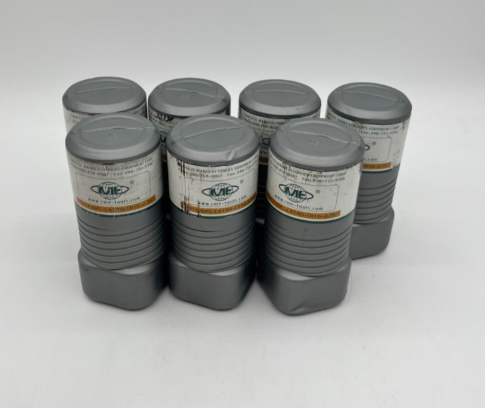 7PCS CAT40 ER16 2.76″ Collet Chuck Tool Holder Balanced G2.5 20000 RPM SET