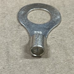 BURNDY Yad4cm16e58 NON-insulated Compression Terminal, 4 Awg Max, 5/8 In Stud