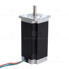 STEPPERONLINE Nema 23 Stepper Motor 425oz.in with 8mm Shaft 4.2A 113mm CNC