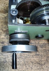 Emco Maximat Super 11 Lathe Imperial Apron w/ Adj Zero Gauge & Half Nuts F10Z