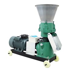 2mm Animal Feed Pellet Mill Machine Poultry Livestock 200kg/h 3 Rollers 220V