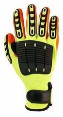 Portwest A721 Anti Impact Safety Glove with Nitrile Sandy Coating Palm Grip ANSI