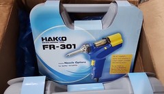 Hakko FR-301 Portable Desoldering Tool Vacuum Pump Gun 120V