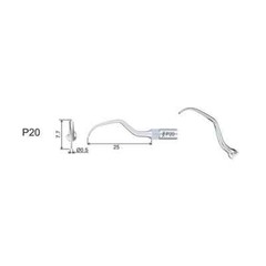Dental Ultrasonic Scaler P20 Scaling Endo Perio Tips Fit For EMS/Woodpecker