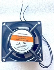 AC Brushless Fan 100~125V 50/60Hz 0.15/0.13A 80 x 80 x 38mm 30 CFM