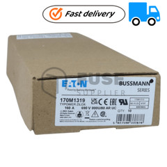1PC New Eaton Bussmann Series High Speed Square Body Fuse 160A 690V 170M1319