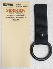 2) PACK!!! Uncle Mike’s C-Cell Flash Light Holder/Baton Holder 8861-1 Black NEW