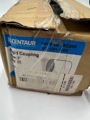 (Box of 20) Centaur WI RC200 2″ Rigid Couplings Steel 0281-1969 Zinc Plated