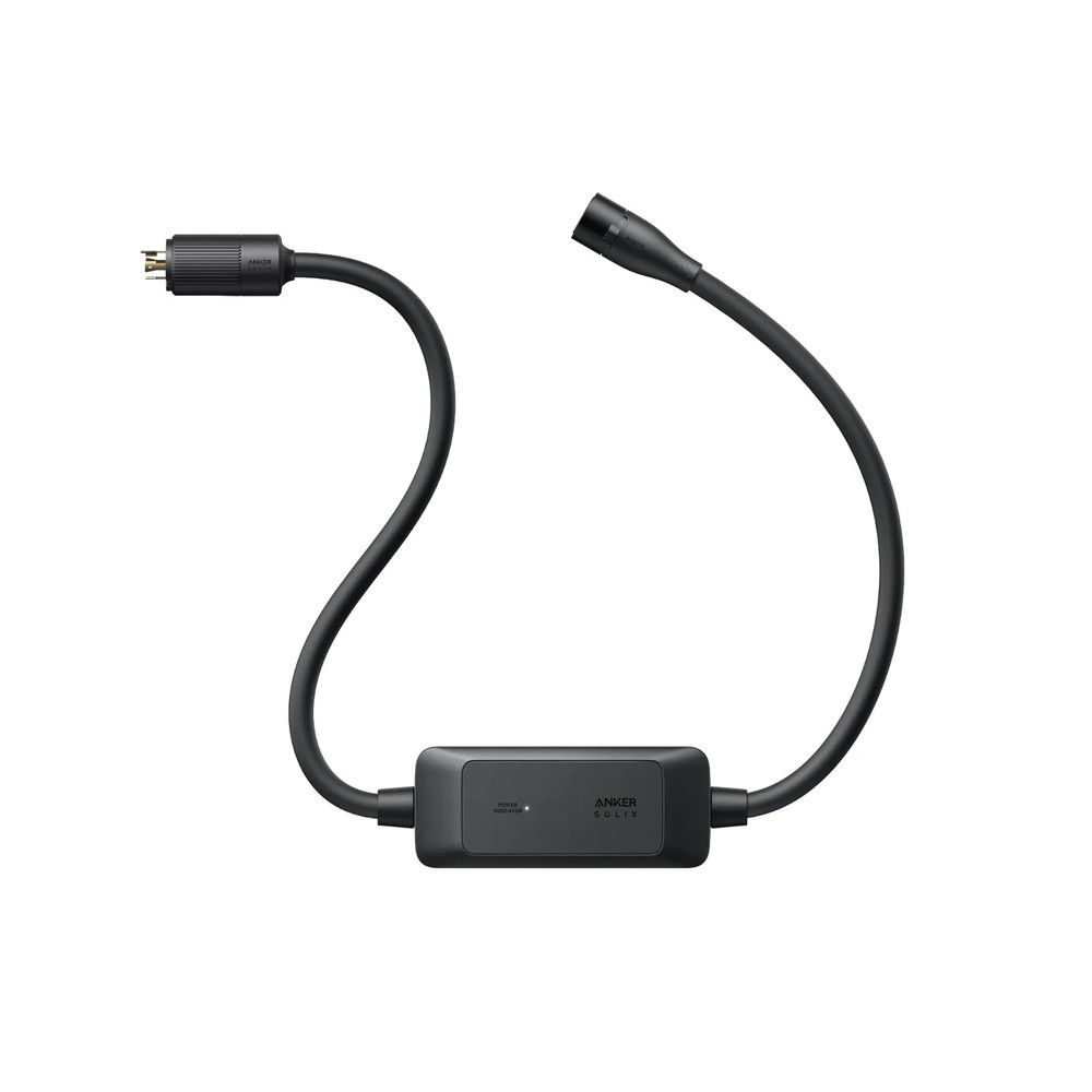 Anker SOLIX F3800 Plus 240V Generator Input Adapter Cable for Home Power Panel