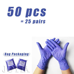 Pink Nitrile Disposable Gloves 50 100 XS Small Woman Girl Kids Household Cleanin