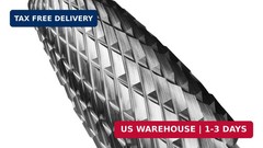 Sworker 10Pcs Carbide Burr Set 1/4 Shank w/Clear Box Max Head Dia 10mm Die Grind