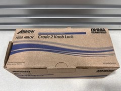 Arrow Assa Abloy Grade 2 Knob Lock Door MK 11 TA 03- Brushed Brass Gold – NEW