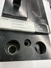 Cutler Hammer Westinghouse CA2200V 2-Pole 200A W/Lugs 240V Ca2200 200 Amp