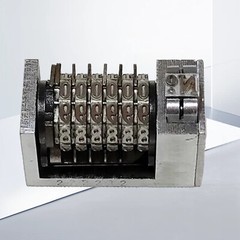 Rotary 6 Digit Numbering Machine 4X8 Backward Printing For Printer Letterpress