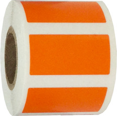 Rectangle Color Stickers | 0.75 x 1.5″ Inch | 500 Pack | Pick One Color