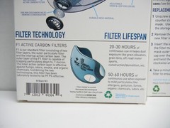 RZ MASK M2 Mesh Air Filtration Mask Size med – Black Plus 3 F1 Filters BUNDLE