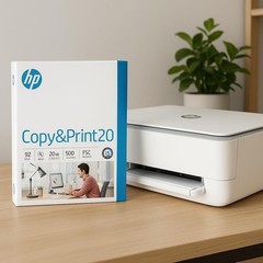500 Sheets HP Printer Paper 8.5×11 | 20lb Copy Print Paper 92 Bright
