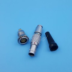 1Set 4Pin Push Pull Aviation Cable Plug Connector Compatible 0B FGG EGG 304