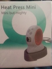 Heat Press Mini Handheld 4.0 x 2.1 in w/ Base Digital Time/Temp Display 110V