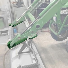 Tractor Loader Quick Tach Weld On Mounting Brackets For John Deere Steel Durable