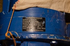 Sumitomo Drive 15:1 Gear Reducer 20.3HP Motor, Input 1750 RPM, 10300 inlb Torque