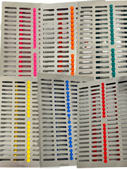 GERMAN DENTAL AUTOCLAVE STERILIZATION CASSETTE RACK BOX TRAY FOR 20 INSTRUMENTS