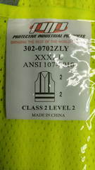 LOT OF 83 PIP Class 2 Mesh Vest Zipper High Visibility Pockets M L 2X 3X 4X