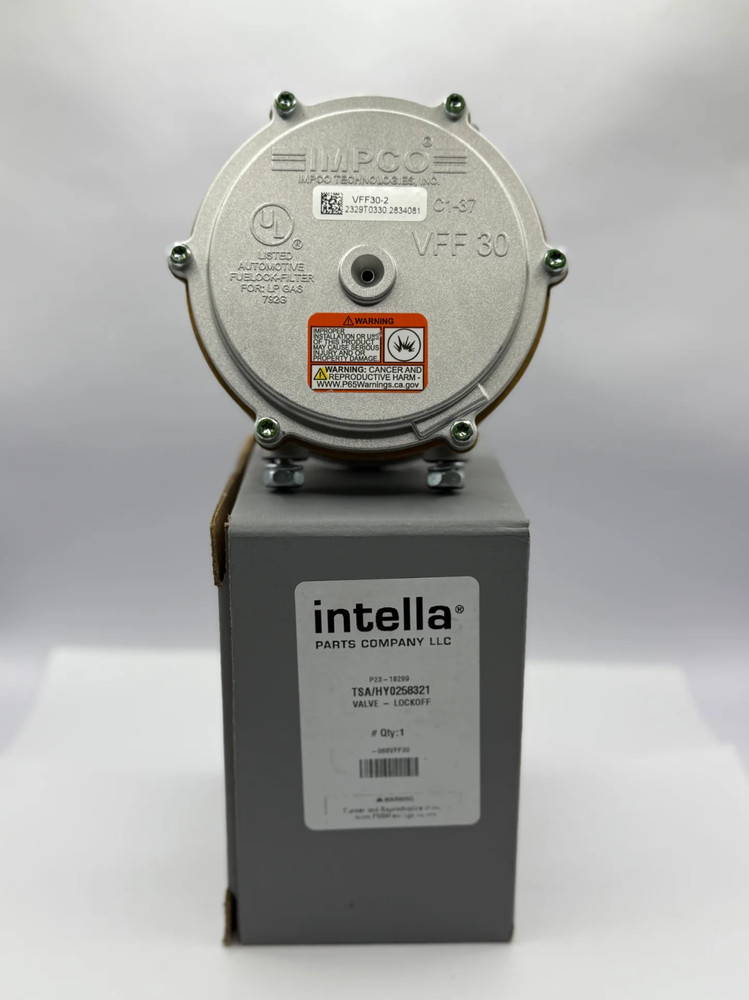 Hyster 258321i Lockoff Valve LPG VFF30 – Intella TSA/HY0258321 Forklift Gas Valv