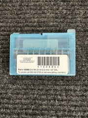 LPKG Laser End Mills 20 Mil 0.5mm 1.42” OAL Pack Of 9
