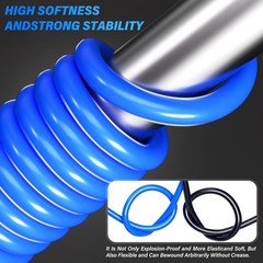 12mm OD 8mm ID Polyurethane PU Air Hose Pipe Tube Kit 10 Meter 32.8ft