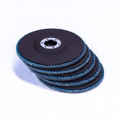50PCS 5″ X 7/8″ PREMIUM ZIRCONIA FLAP DISCS SANDING GRINDING WHEELS 40 GRIT