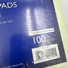 Ampad Engineering Computation Pads 500 Sheets/Pack 8-1/2″ x 11″