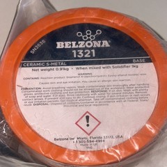 Belzona 1321 Ceramic S-Metal 1Kg Kit 2-Part Ceramic Filled Epoxy Coating NIP