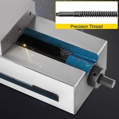4x100mm 19KN Nodular Cast Iron Milling Vise & Adjustable Bench Clamp