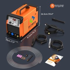 HITBOX AC DC Aluminum TIG Welder Pulse Digital MMA TIG Welding Machine 220V/200A