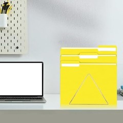 File Folders, 100-Pack, 1/3 Cut, Letter Size, Yellow, Great for Organizing and E