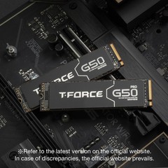 TEAMGROUP T-Force G50 512GB SLC Caching 3D TLC NAND NVMe InnoGrit PCIe Gen4x4…