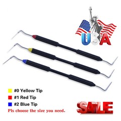 Dental Endo Buchanan Hand Plugger #0 #1 #2 Fill Obturation Instrument Tip