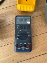 Fluke 87 Multimeter With Case And Extras Great Condition