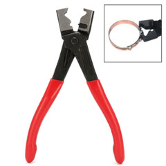 260PCS 304 Stainless Steel Single Ear Hose Clamp Crimp Hose Clamp Assortment Kit