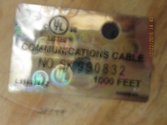 BELDEN EQ-88760 500FT Shielded 2-wire probe sensor cable – Veeder-Root MONITOR
