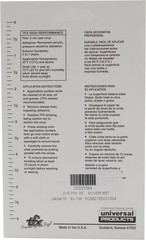 Custom Dual Pinstripe Tape 3/16″ x 50′ – Silver Metallic Auto Trim Decal Stripe