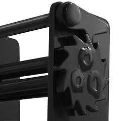 7.85*3.46*10.08in Black Carbon Steel 5400lbs Manual Trailer Stake Pocket Winch