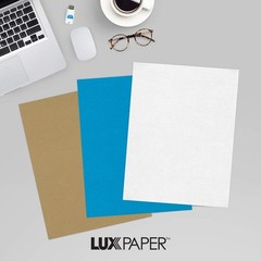 LUXPaper 8.5″ x 11″ Linen Paper | Letter Size | White Linen | 24lb. Paper Wei…