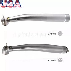 SELF-POWER E-Type Dental High Speed LED Handpiece Standard Head Push 2/4Hole CE