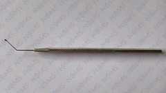 2 Pcs Drysdale Nucleus Manipulator 115mm Flattened Paddle Tip Round Knurl Handle