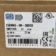 Weg CWM65 Contactor (380ACV Relay 50/60Hz) AC Non-Reversing IEC Contactor